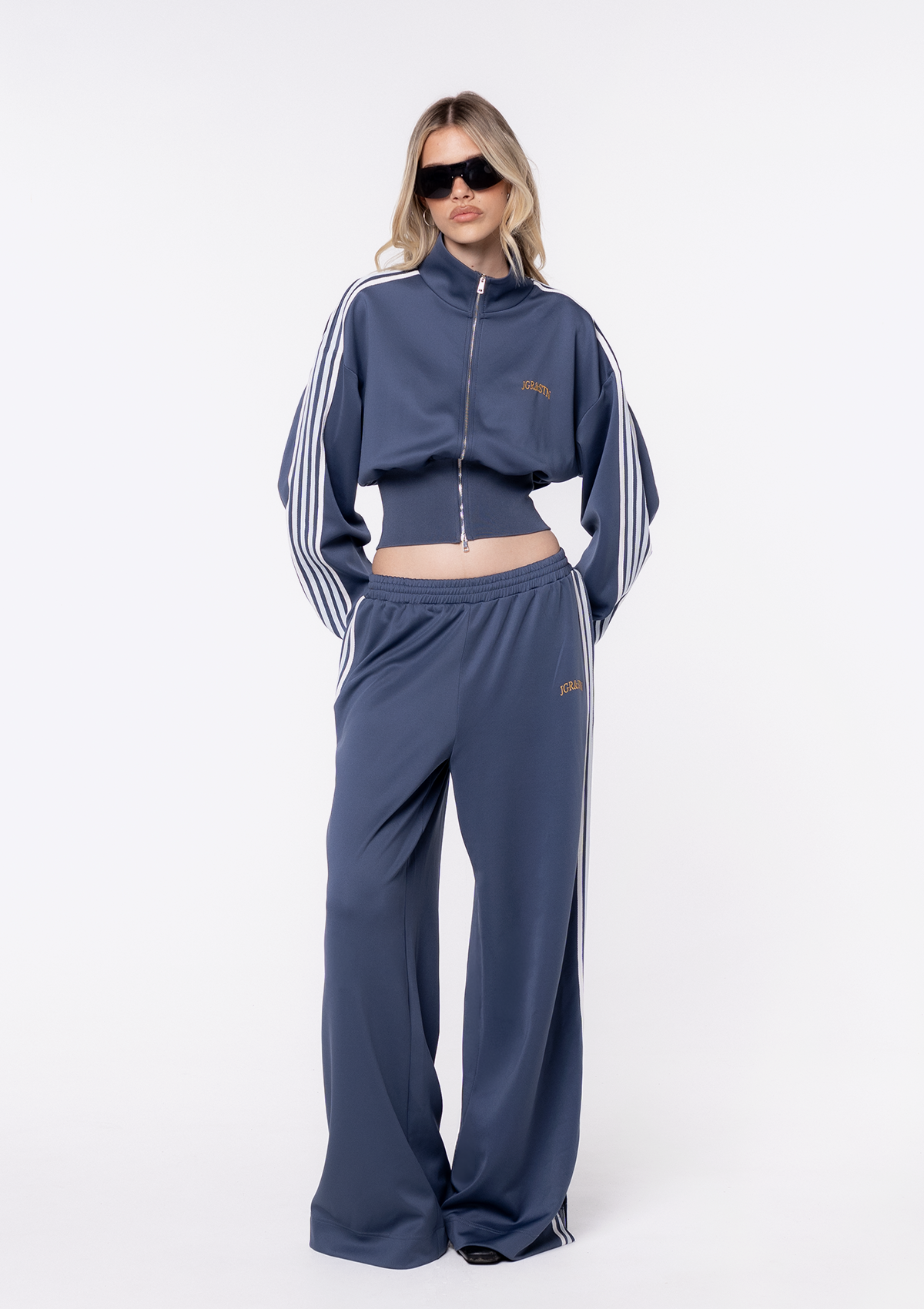 Iris Track Pant - Navy