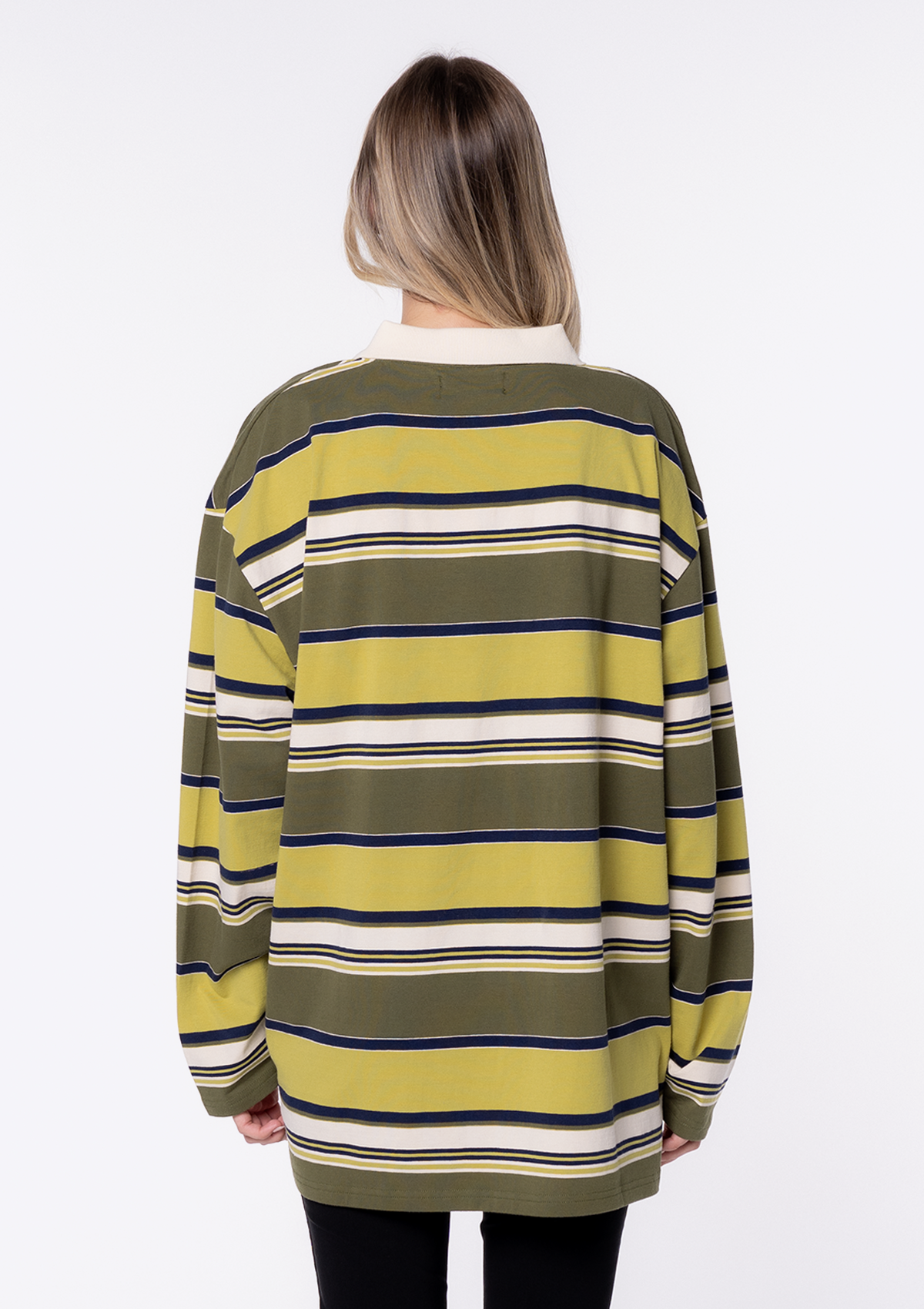 Elle Oversized LS Polo