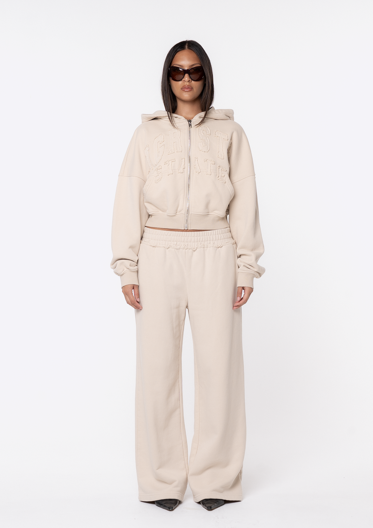 Mimi Track Pant - Beige