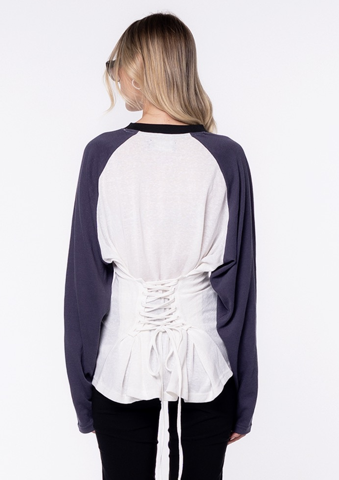Raglan Oversized LS Tee